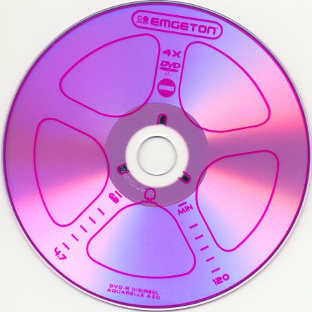 DVD-R emgeton digireel aquarelle AZO extreme protection - médium