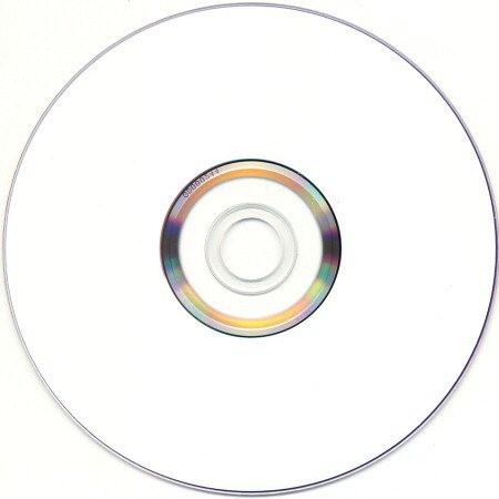 DVD-R Taiyo Yuden 4× printable white DVD