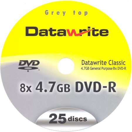 DVD-R Datawrite Classic DataSafe - zepředu