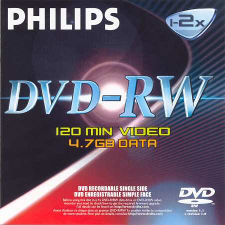 DVD-RW Philips DN4S2J05C/00 - zepředu