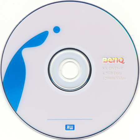 DVD+R BenQ 46.A0364.031 - médium