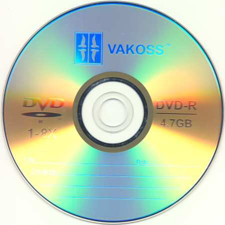 DVD-R VAKOSS  - médium