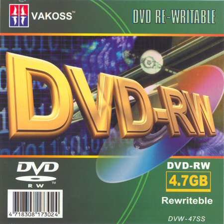 DVD-RW VAKOSS DVW-47SS - zepředu