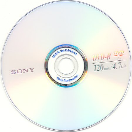 DVD-R Sony  - médium