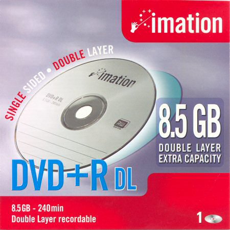 DVD+R DL Imation EU-ARTS-0734-4 - zepředu