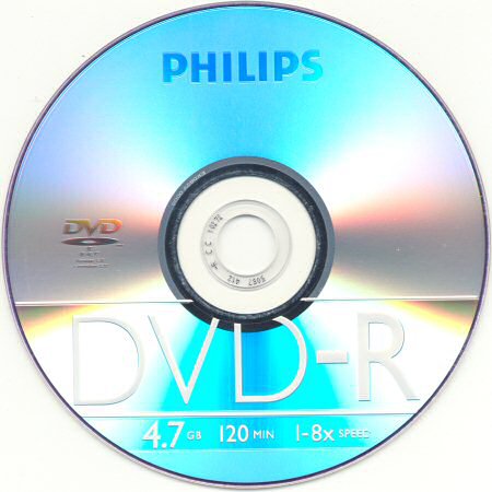 DVD-R Philips  - médium