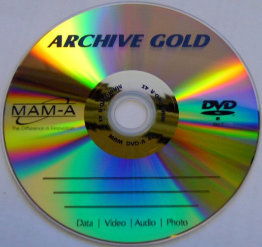 MAM-A gold DVD-R