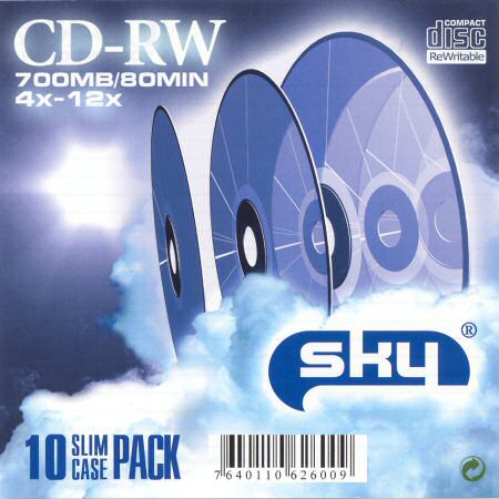 CD-RW Sky  - zepředu