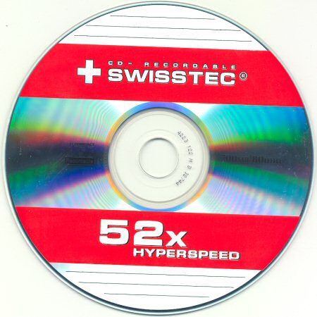 CD-R Swisstec Hyperspeed - médium