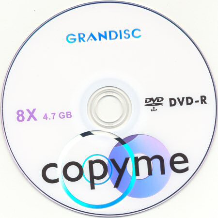 DVD-R Copyme Grandisc - médium