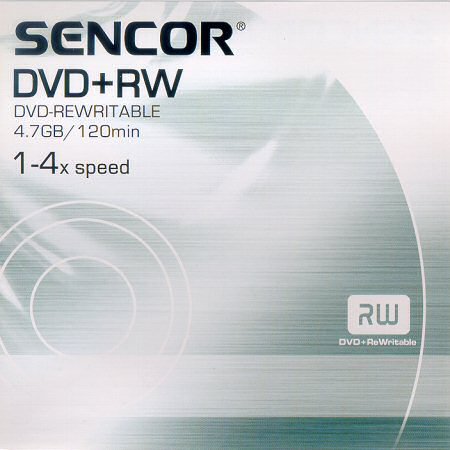 DVD+RW Sencor  - zepředu