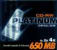 Platinum CD-RW 74min 4×