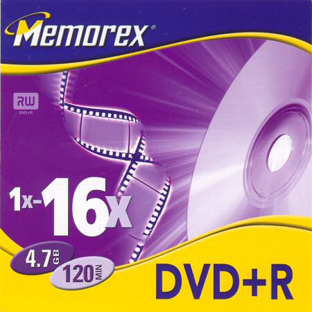 DVD+R Memorex Part No. 864111 - zepředu