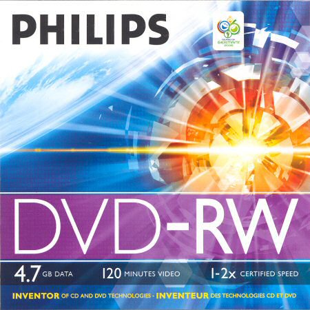 DVD-RW Philips DN4S2J05C/10 - zepředu
