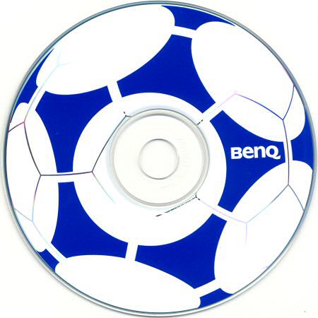 CD-R 80 Benq fotbal edition 52× CD