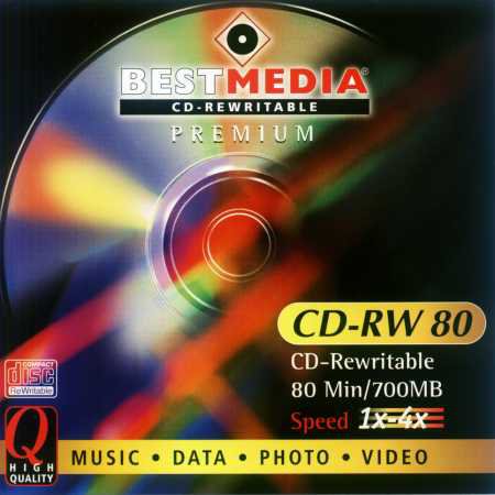 BestMedia CD-RW 80 4x front