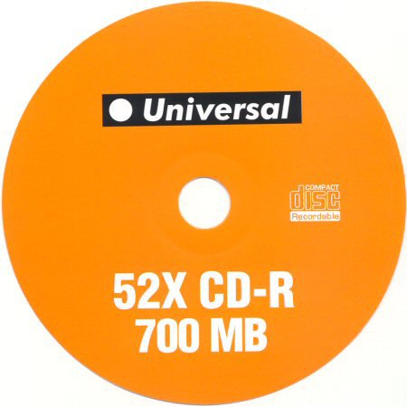 CD-R Universal  - zepředu