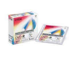 TDK 8cm DVD-R printable