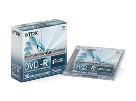 TDK 8cm DVD-R scratch proof