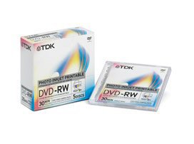 TDK 8cm DVD-RW printable