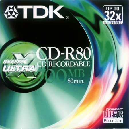 CD-R 80 32× TDK Reflex Ultra front