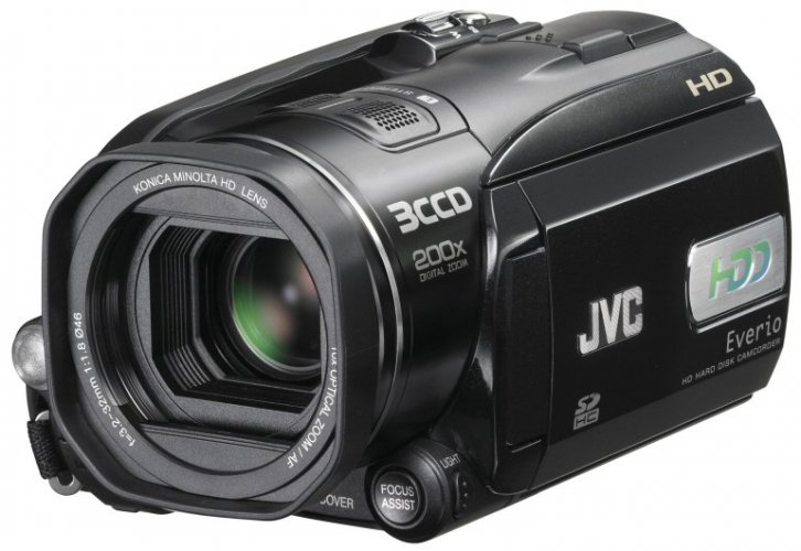 JVC GZ-HD3 zavřená