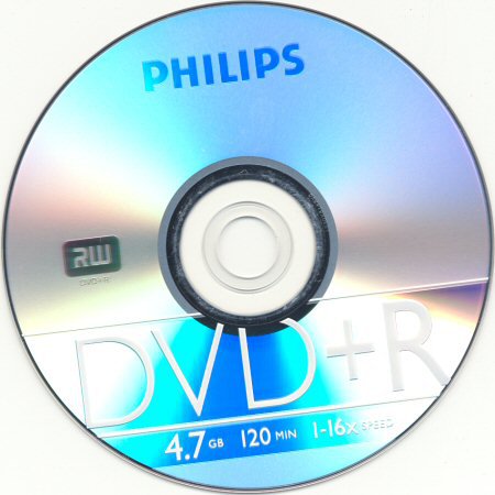 DVD+R Philips DR4S6B25F/00 - médium