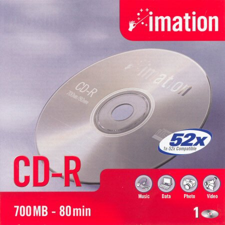 CD-R Imation  - zepředu