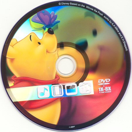 DVD-R Platinet 8× Pooh DVD