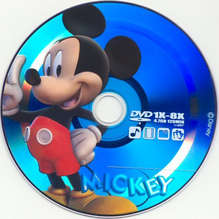 DVD-R Platinet 8× Mickey DVD