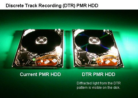 Toshiba PMR vs. DTR PMR viditelná diskrétnost