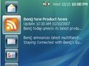 BenQ Joybook Q41 sideshow RSS