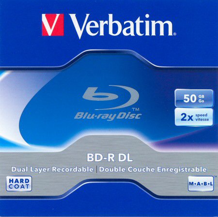 BD-R Verbatim M.A.B.L Hard coat 43672 - zepředu