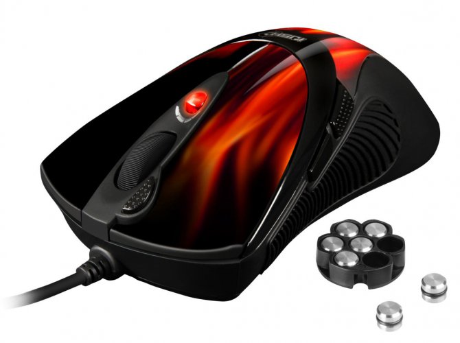 Sharkoon FireGlider se závažím