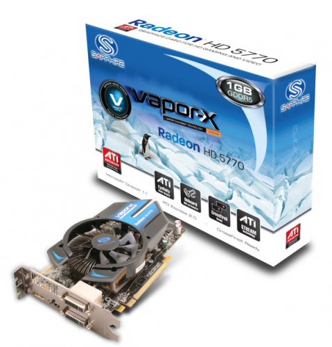 Sapphire Vapor-X HD5770 s krabicí