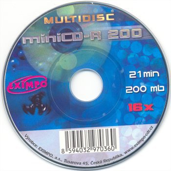 CD-R 21min 16× miniCD CD