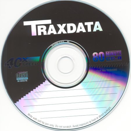 CD-R 80 Traxdata 40× CD