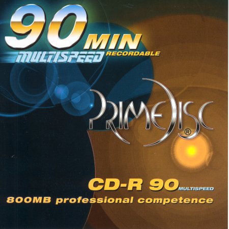 CD-R 90 PrimeDisc multispeed front