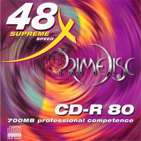 CD-R 80 PrimeDisc Supreme 48× front