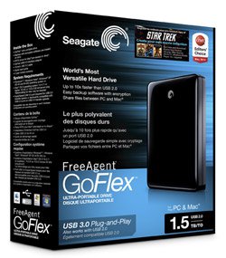 Seagate GoFlex 1,5TB 2,5palcový USB 3.0 HDD - krabice