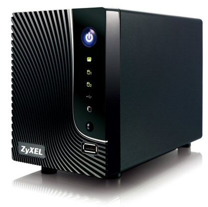 ZyXEL NSA221 NAS front