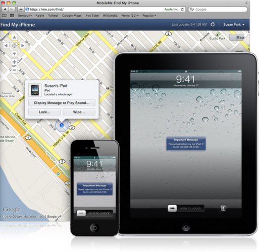 Apple iOS 4.2 Find My ...