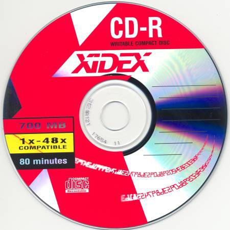 XIDEX CD-R 80 48× CD