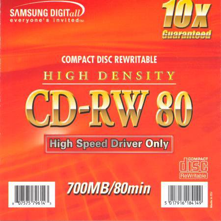 Samsung CD-RW 80 10× DIGITall front