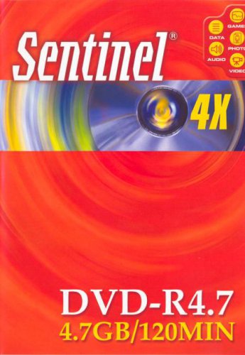 DVD-R Sentinel 4.7GB/120MIN - zepředu