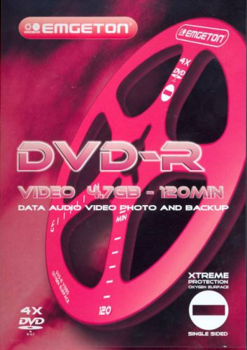 DVD-R emgeton Xtreme protection - zepředu