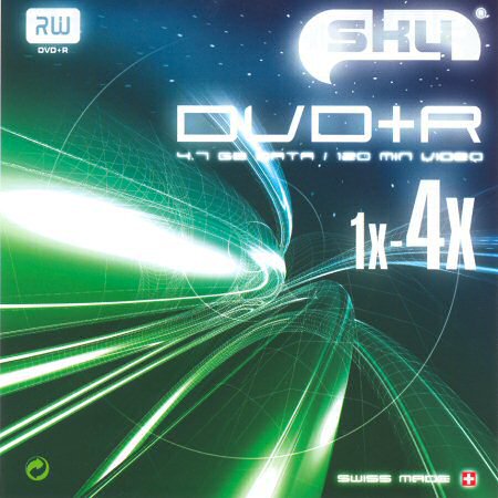 DVD+R Sky   - zepředu