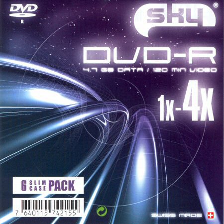 DVD-R Sky   - zepředu