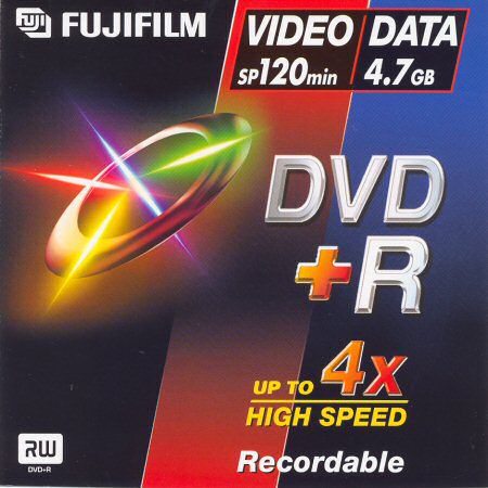 DVD+R FUJIFILM   - zepředu