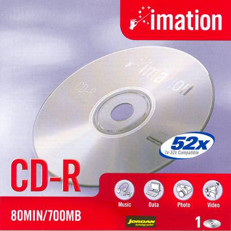 Imation CD-R 80 52× front